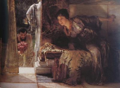 Alma-Tadema, Sir Lawrence Welcome Footsteps (mk23)